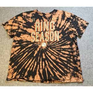 Nike cClemson Tigers Ring Season Tie Dye Shirt Size XXL